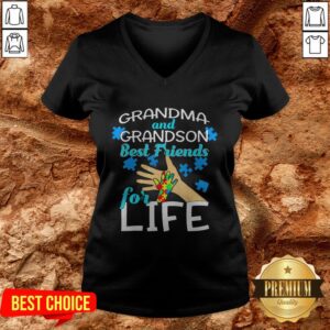 Alternative view of Grandma And Grandson Best Friends For Life Shirt