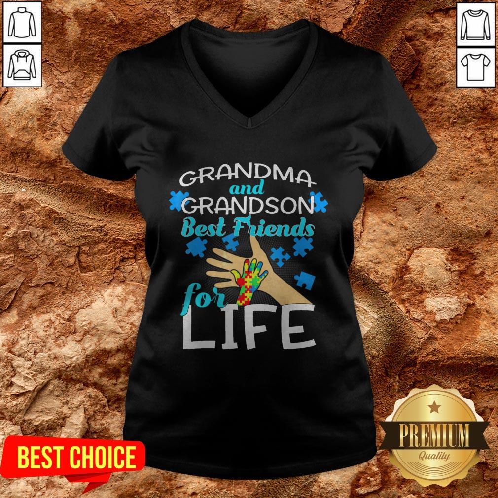 Grandma And Grandson Best Friends For Life Shirt - Image 2