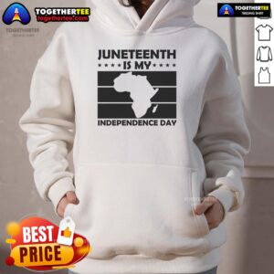 Alternative view of Official Juneteenth Is My Independence Day T-Shirt