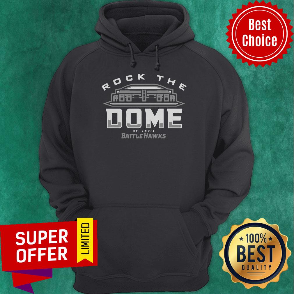 Awesome Rock The Dome St. Louis Battlehawks Shirt - Image 4