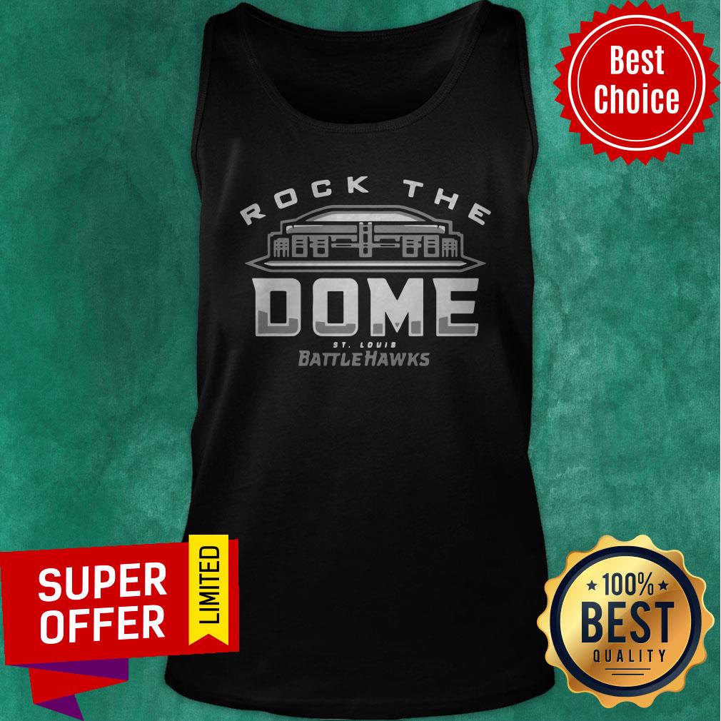 Awesome Rock The Dome St. Louis Battlehawks Shirt - Image 3