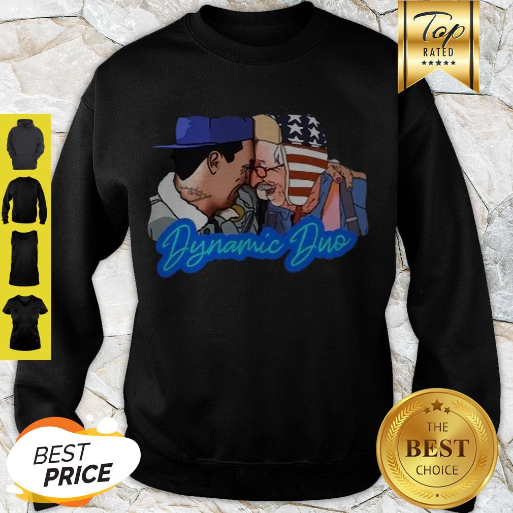 Perfect Dynamic Duo Justin Spencer And Roy Small Recycled Percussion Shirt - Image 2