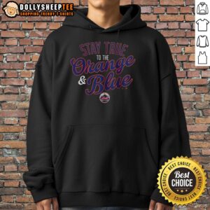 Alternative view of Good New Yorks Mets Stay True To The Orange And Blue T-Shirt