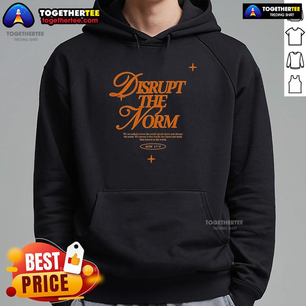 Top Art Of Homage Disrupt The Norm T-Shirt - Image 2