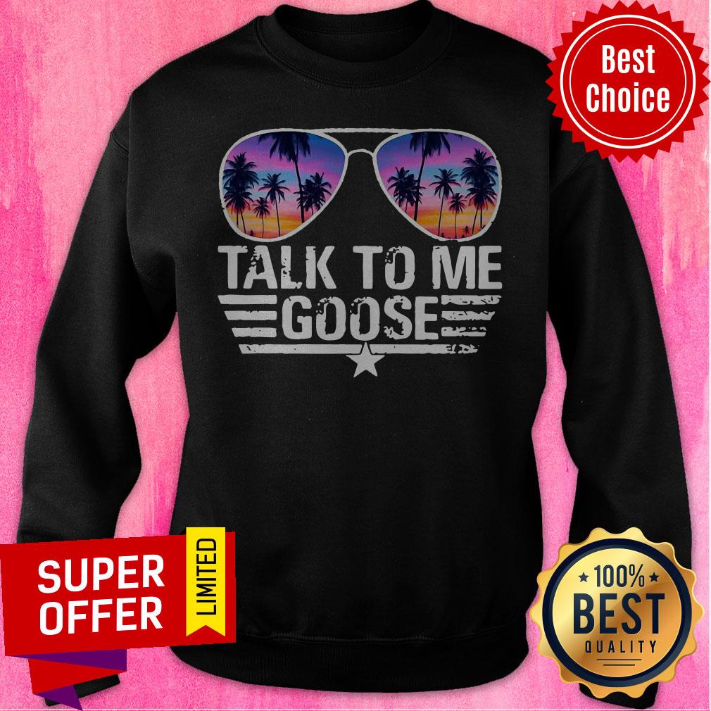 Nice Glasses Talk To Me Goose Shirt - Image 2