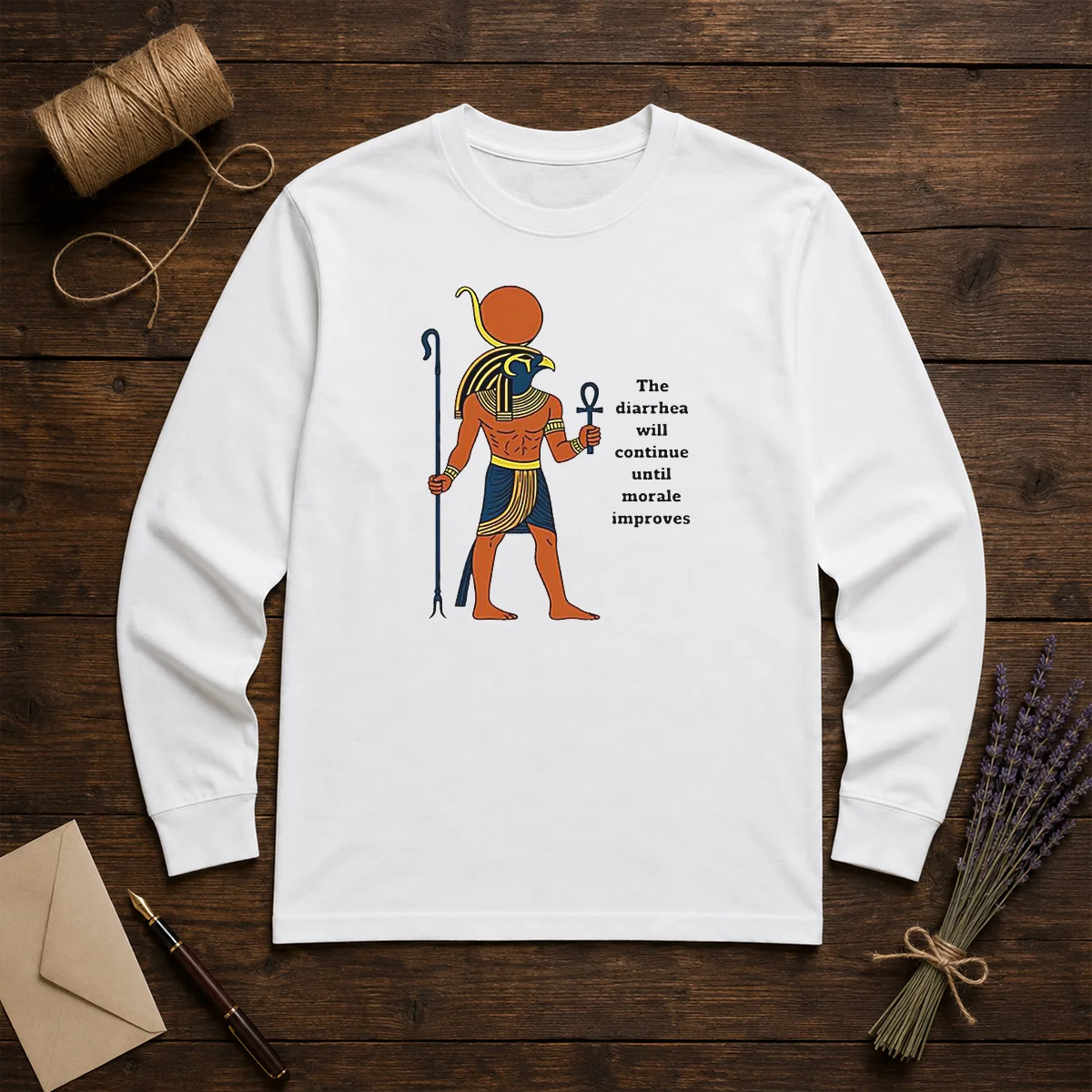 Nice Ra The Diarrhea Will Continue Until Morale Improves Shirt - Image 5