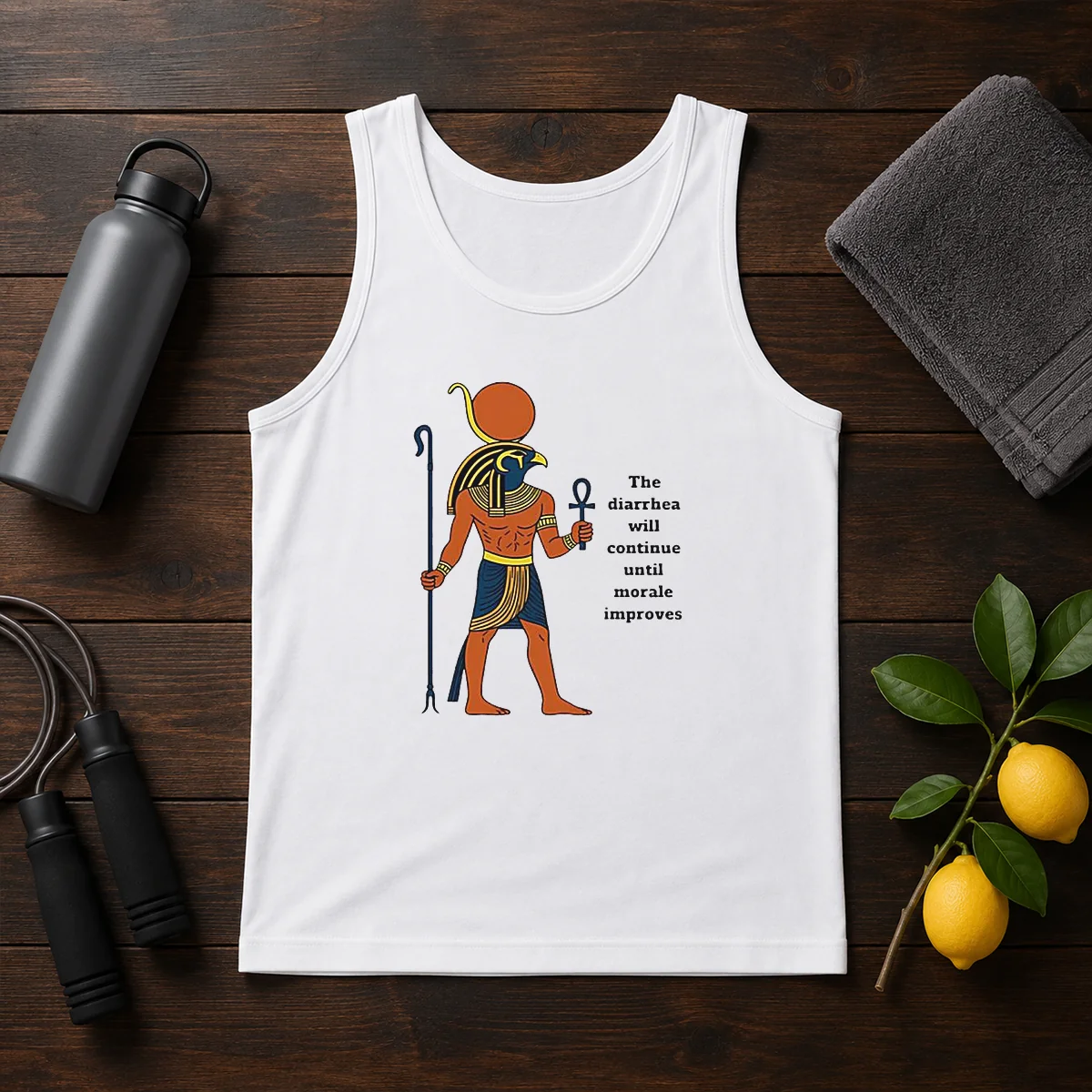 Nice Ra The Diarrhea Will Continue Until Morale Improves Shirt - Image 3