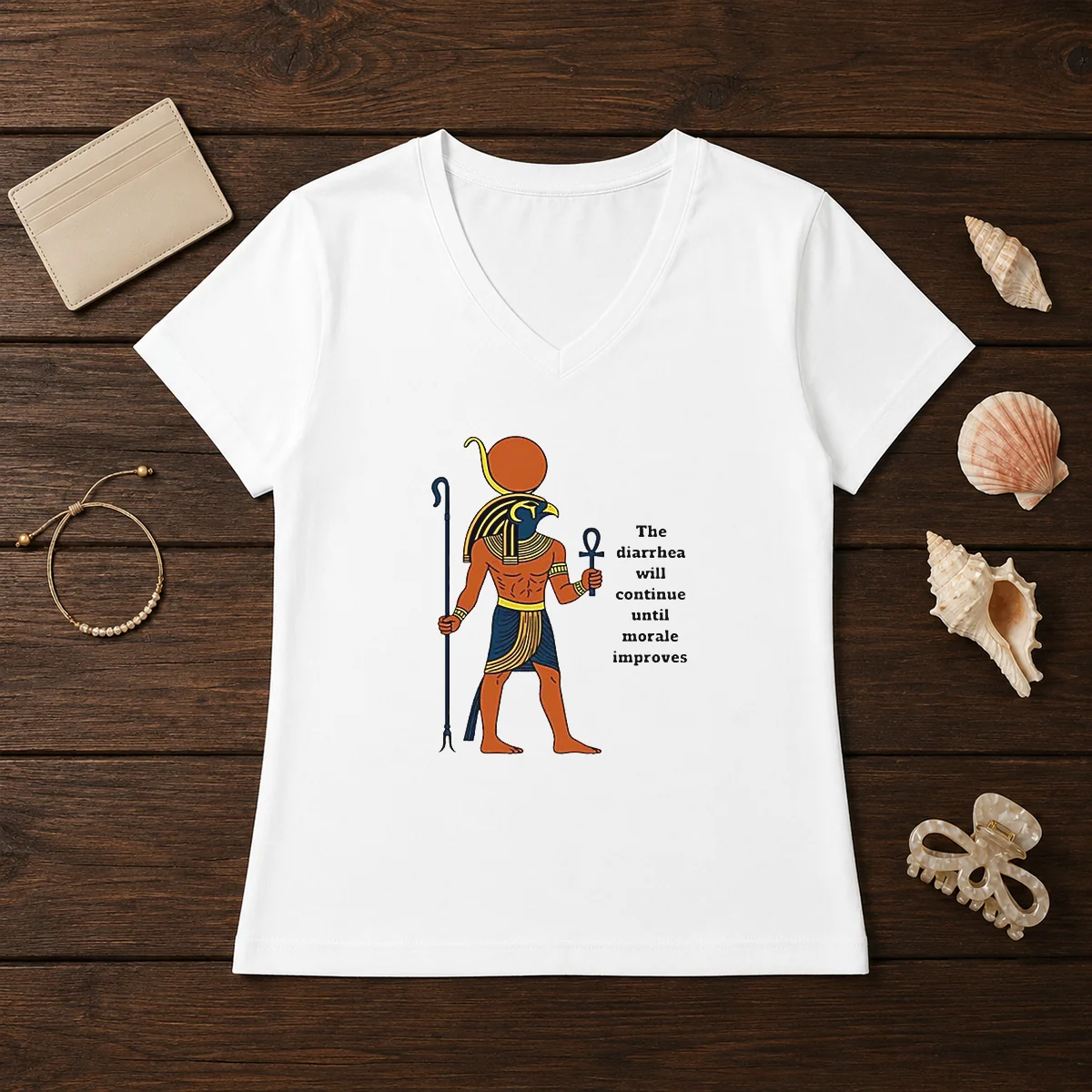 Nice Ra The Diarrhea Will Continue Until Morale Improves Shirt - Image 2