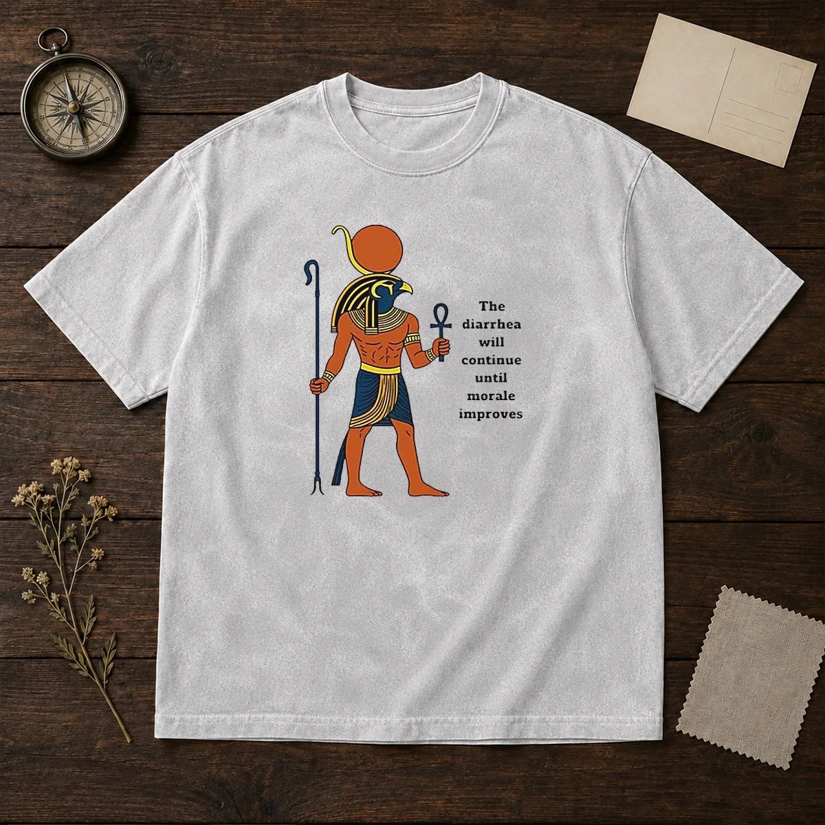 Nice Ra The Diarrhea Will Continue Until Morale Improves Shirt - Image 8