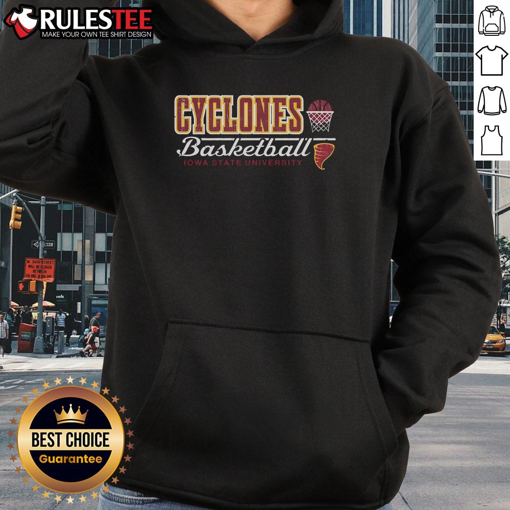 Awesome Iowa State Cyclones Vintage Basketball T-Shirt - Image 2