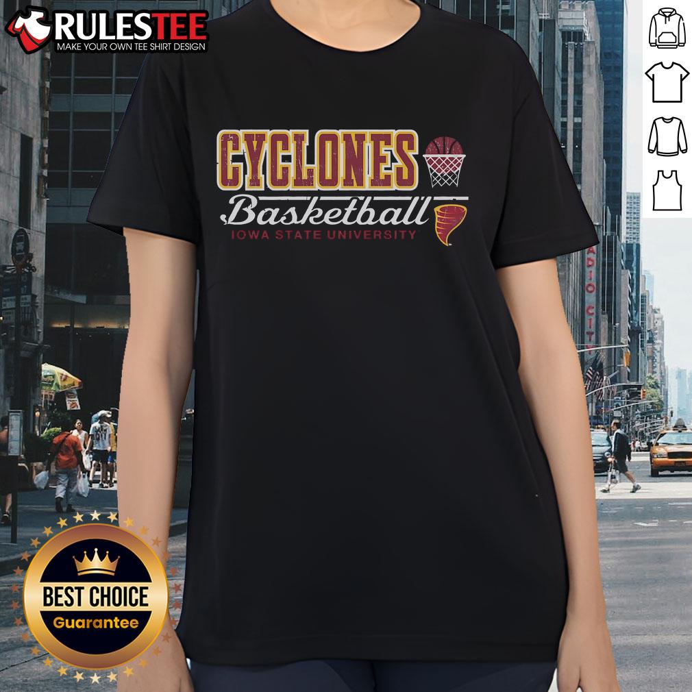 Awesome Iowa State Cyclones Vintage Basketball T-Shirt - Image 3