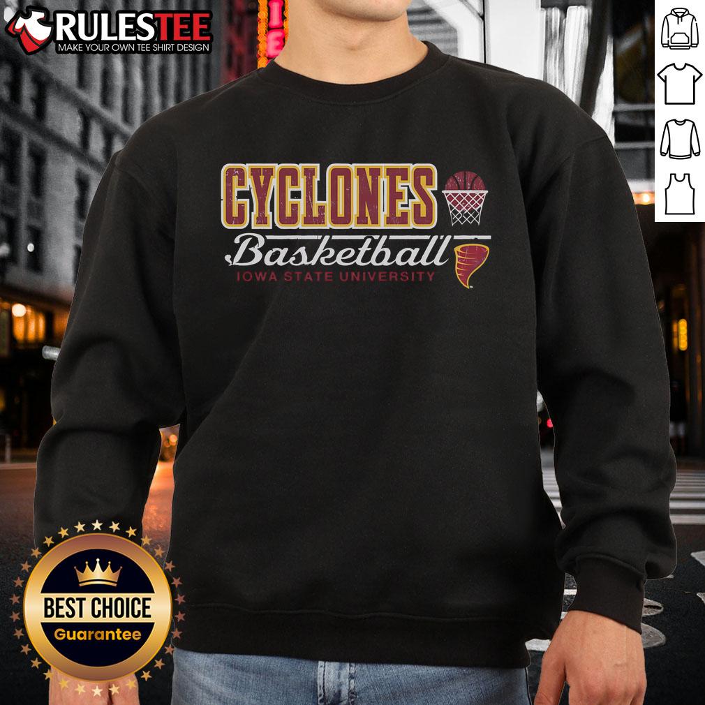 Awesome Iowa State Cyclones Vintage Basketball T-Shirt - Image 5