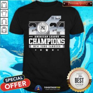 Official New York Yankees 2024 Champions American League T-Shirt