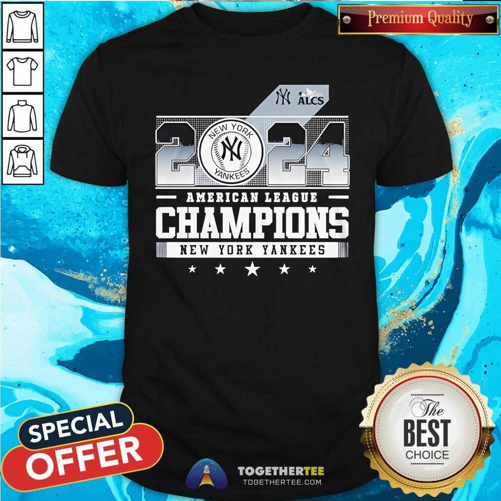 Official New York Yankees 2024 Champions American League T-Shirt