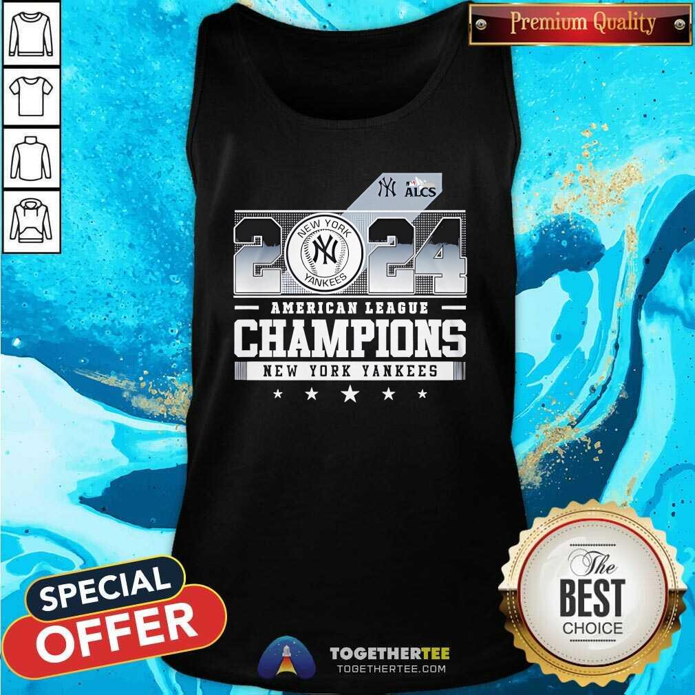 Official New York Yankees 2024 Champions American League T-Shirt - Image 3