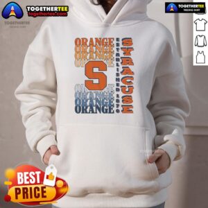 Alternative view of Official Syracuse Orange Gradient Wordmark T-Shirt