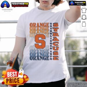 Official Syracuse Orange Gradient Wordmark T-Shirt