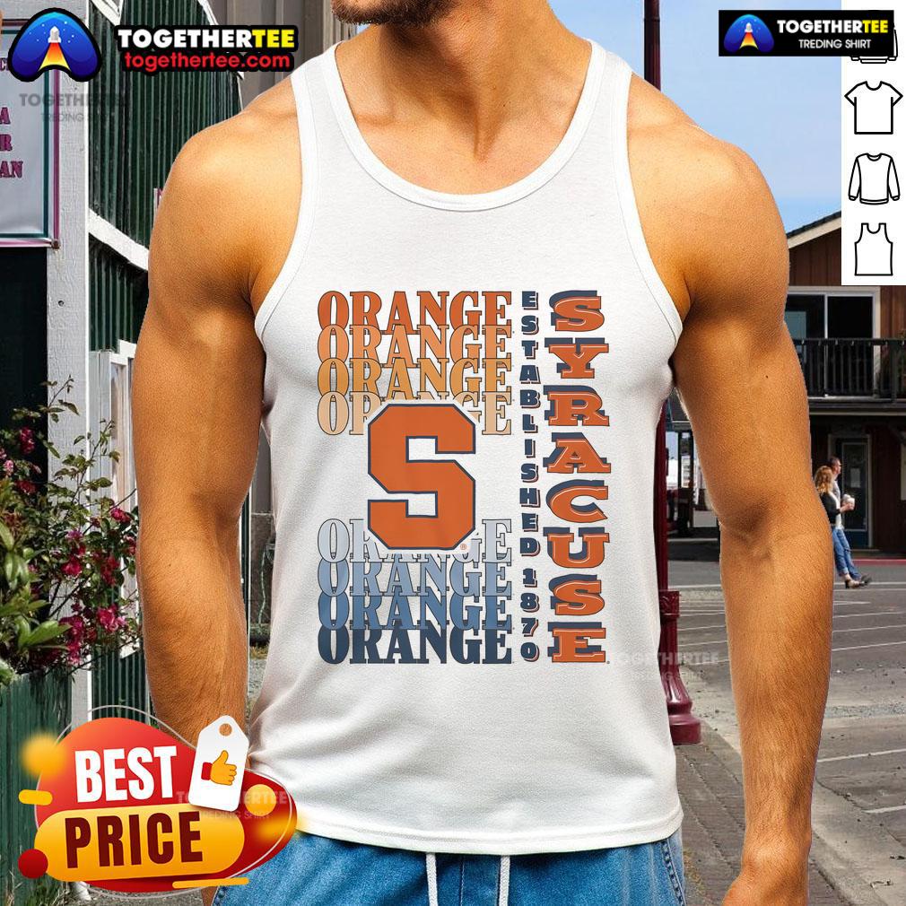 Official Syracuse Orange Gradient Wordmark T-Shirt - Image 4