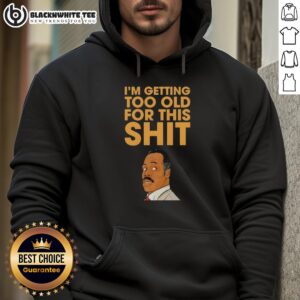 Alternative view of Original Eddie Murphy I'm Getting Too Old For This Shit Portrait T-Shirt