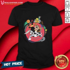 Exclusive Team Looney Tunes Sports Black T-shirt