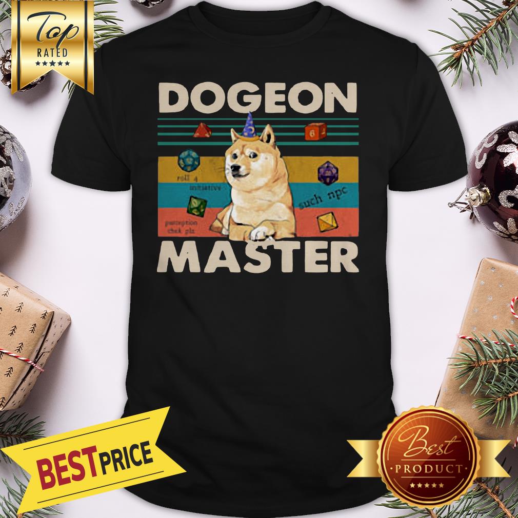 Official Shiba Dogeon Master Vintage Shirt