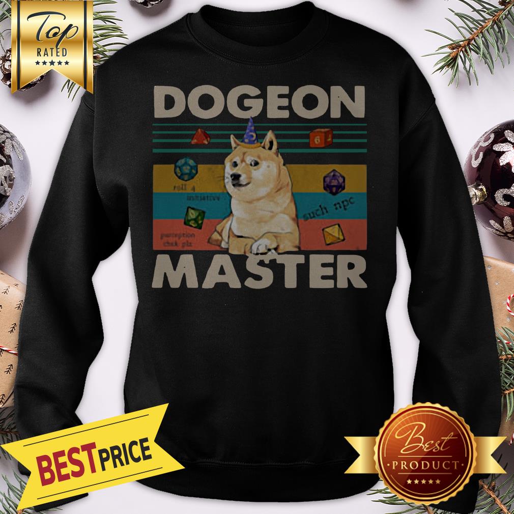 Official Shiba Dogeon Master Vintage Shirt - Image 4