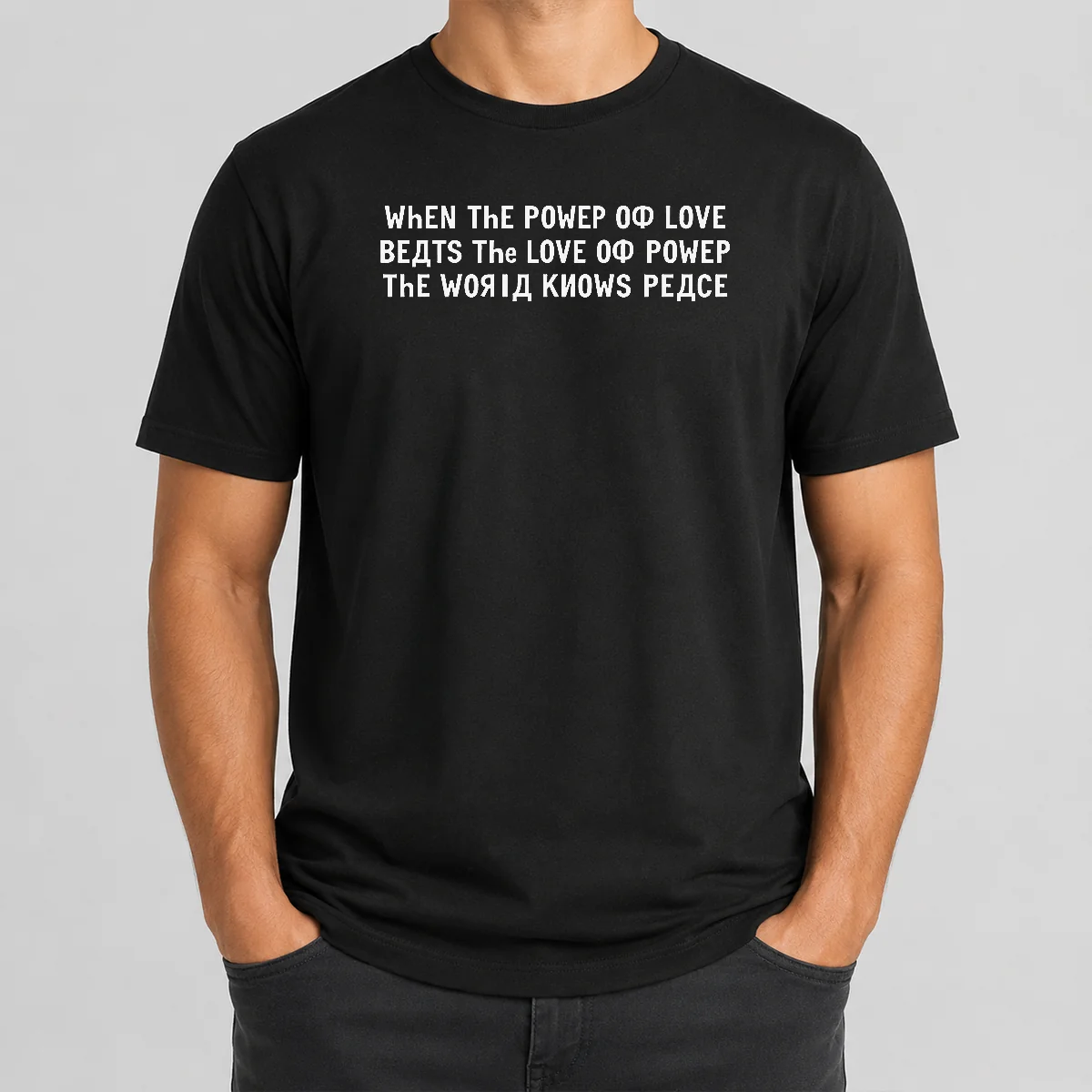 Awesome Funny Power Of Love Shirt