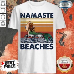 Pretty Namaste Beaches Vintage Shirt