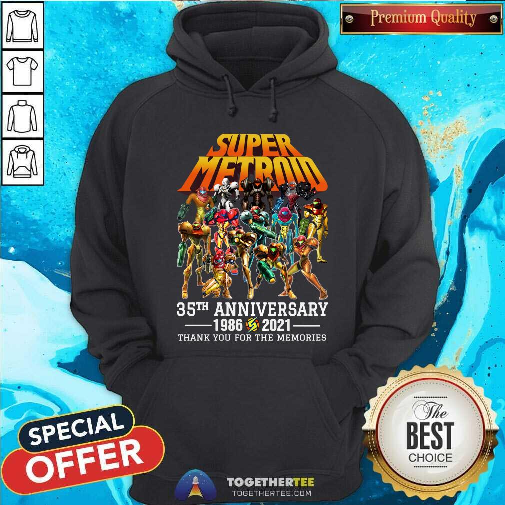 Super Metroid 35th Anniversary 1986 2021 Shirt - Image 5
