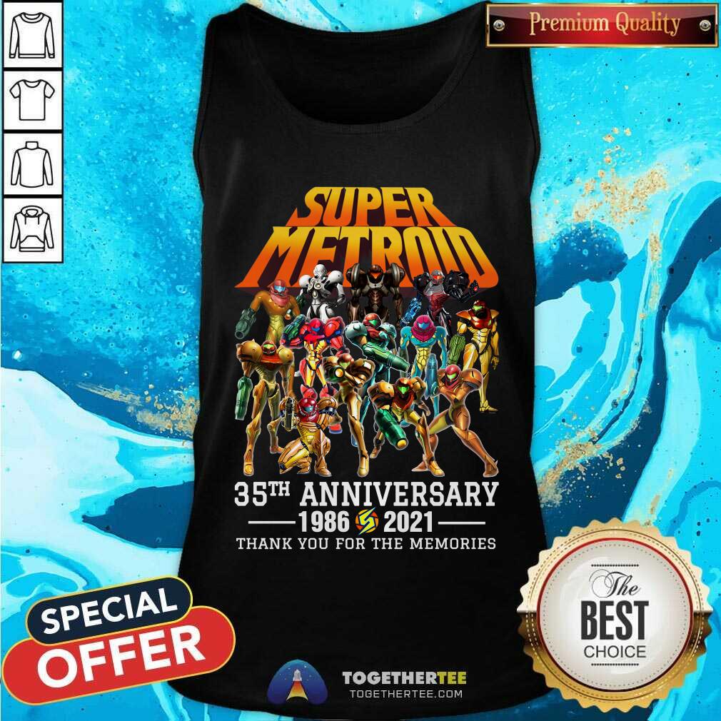Super Metroid 35th Anniversary 1986 2021 Shirt - Image 4