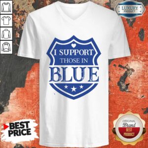 Alternative view of Top I Support Those In Blue Shirt