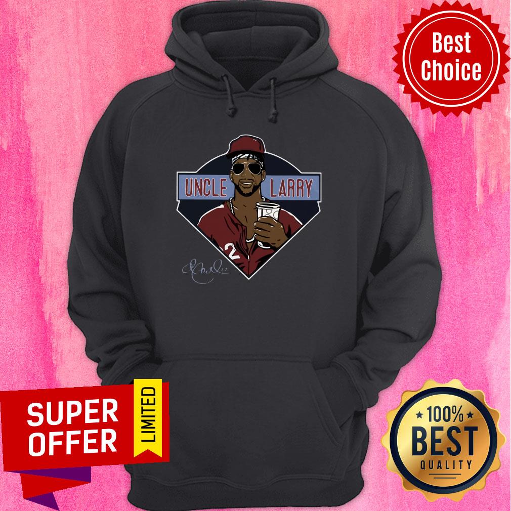 Funny Andrew McCutchen Uncle Larry Philadelphia Phillies T-Shirt - Image 3