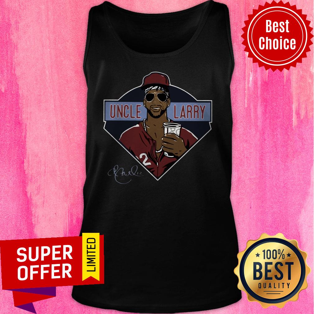 Funny Andrew McCutchen Uncle Larry Philadelphia Phillies T-Shirt - Image 5
