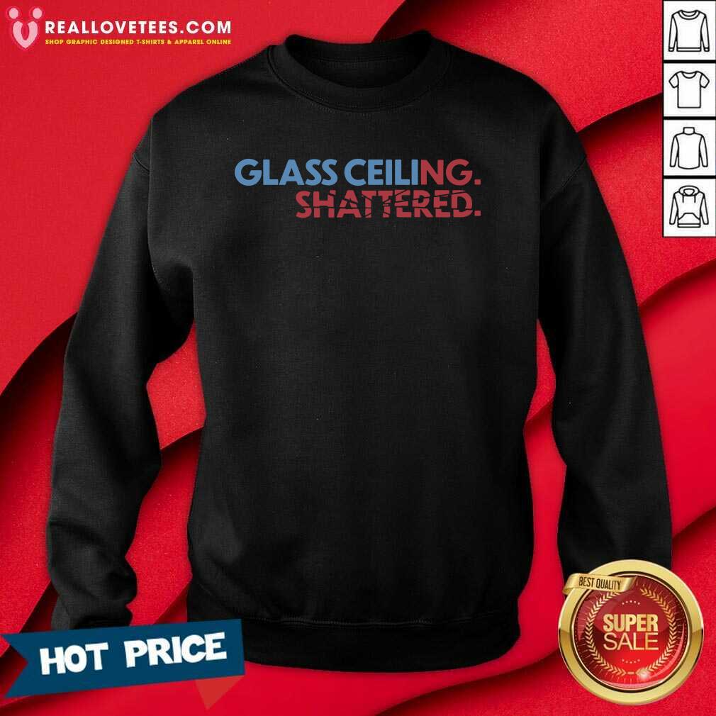 Super Nice Glass Ceiling Shattered Shirt - Image 3