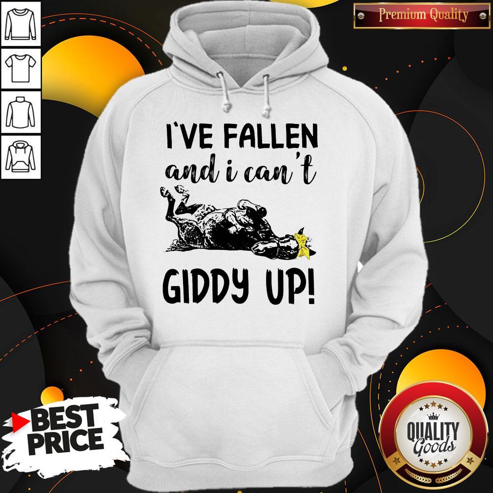 I’ve Fallen And I Can’t Giddy Up Shirt - Image 5