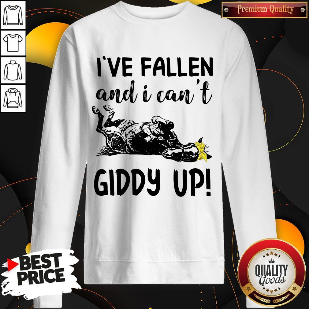 I’ve Fallen And I Can’t Giddy Up Shirt - Image 4