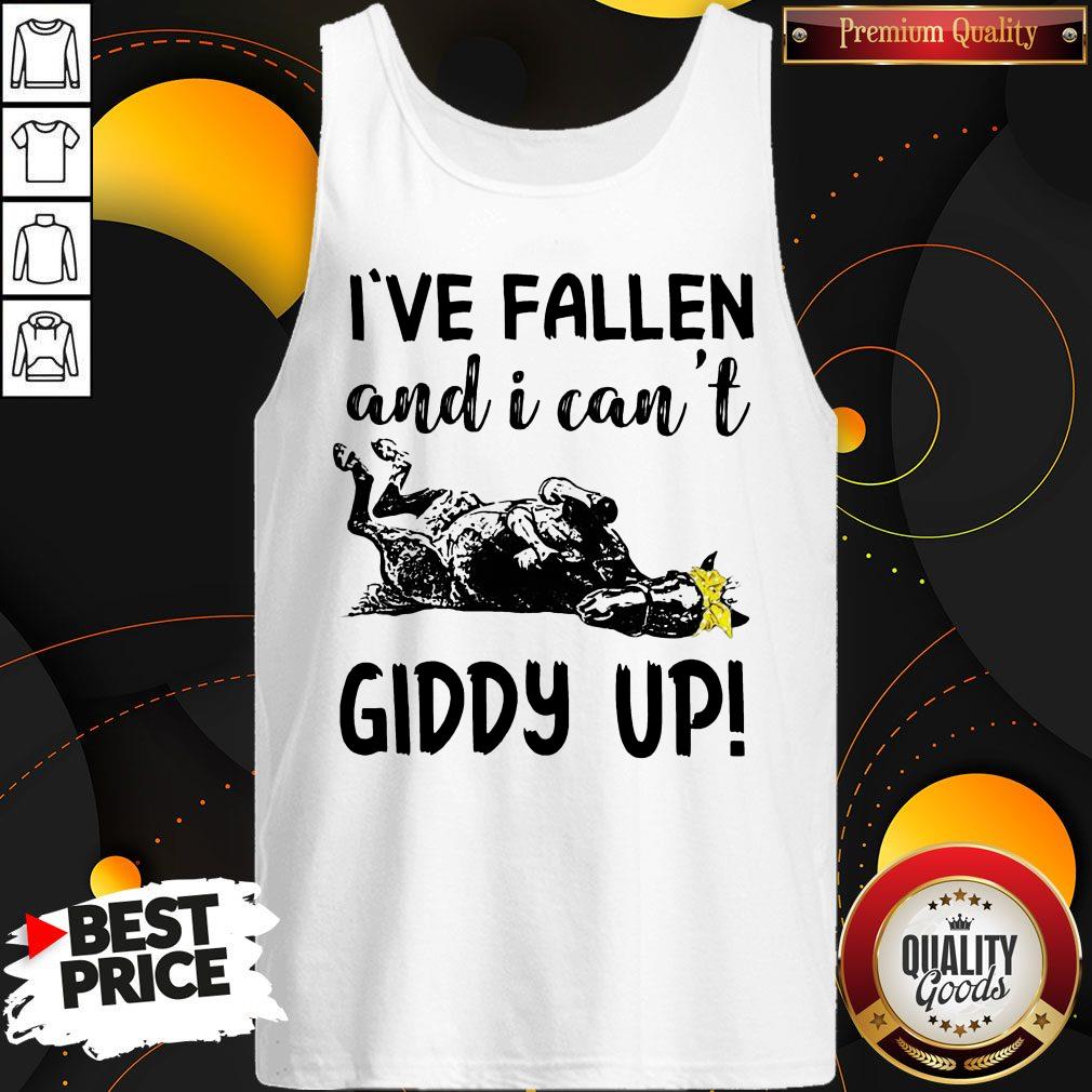 I’ve Fallen And I Can’t Giddy Up Shirt - Image 3