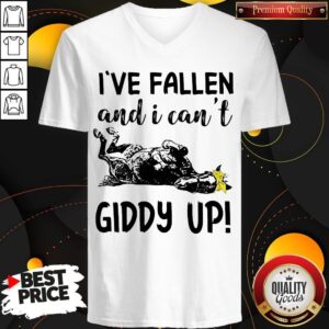 Alternative view of I’ve Fallen And I Can’t Giddy Up Shirt