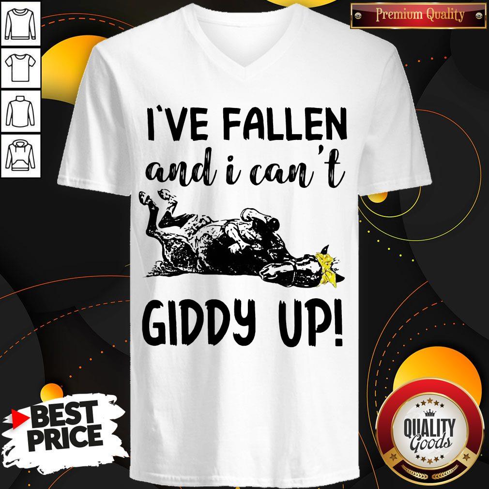 I’ve Fallen And I Can’t Giddy Up Shirt - Image 2