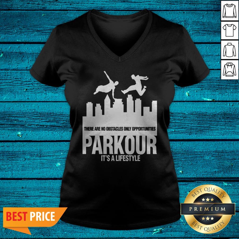 Parkour Its A Lifestyle Military Obstacle Training Fun Gift Shirt - Image 4
