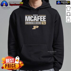 Alternative view of Official Sophie Mcafee Swimming & Diving Purdue Boilermakers T-Shirt