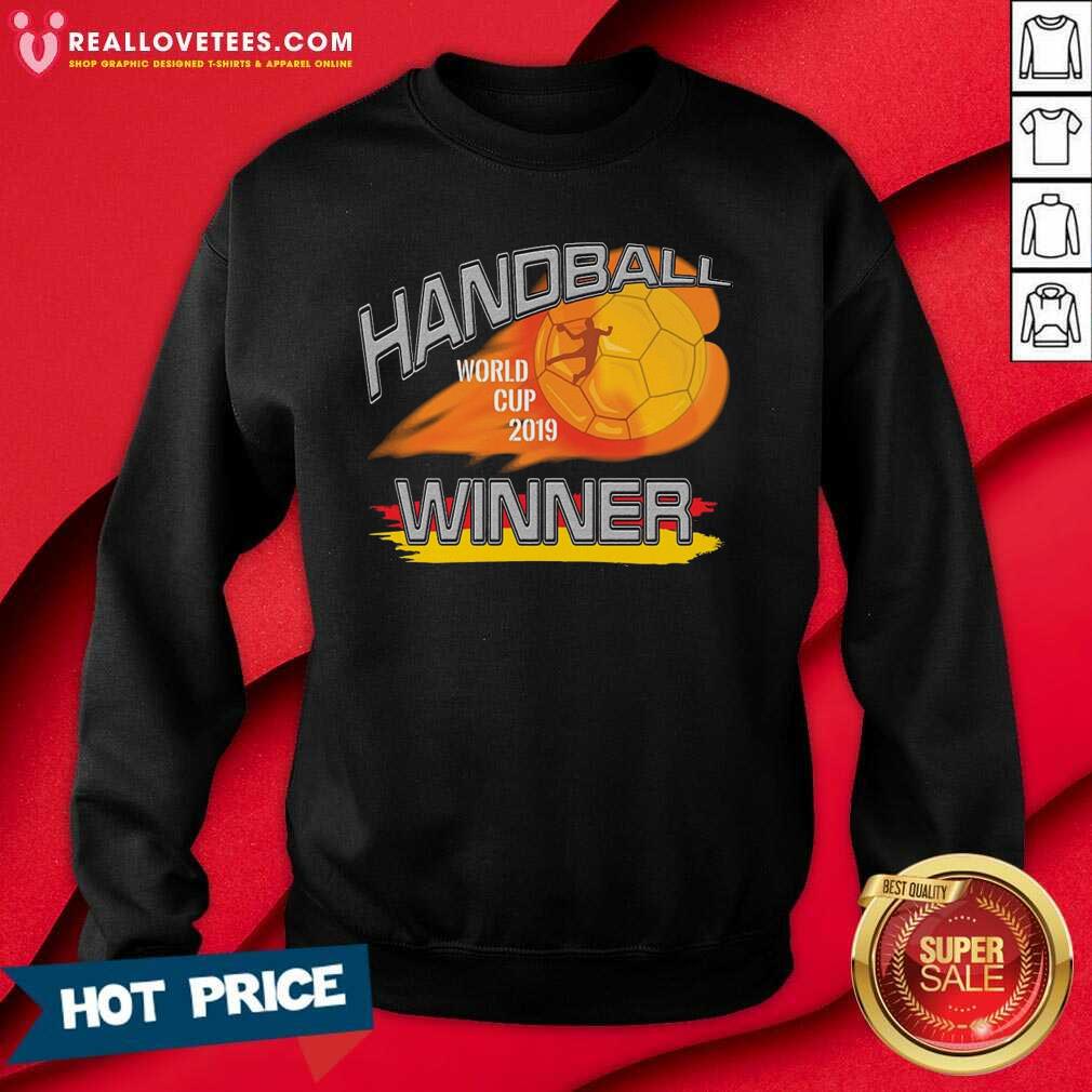 Cute Handball 2019 Germany Shirt - Image 2