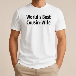 Top Pretty World's Best Cousin Wife Wife Shirt