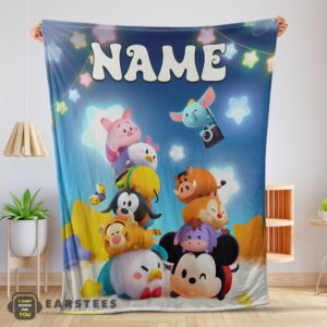 Good Disney Cartoon Mickey and Friends Cute Blanket Fleece Customized Blanket