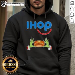 Alternative view of Happy Grinch Hands Love Ihop Merry Christmas T-Shirt
