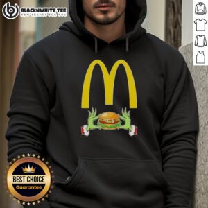 Alternative view of Happy Grinch Hands Love McDonald's Merry Christmas T-Shirt