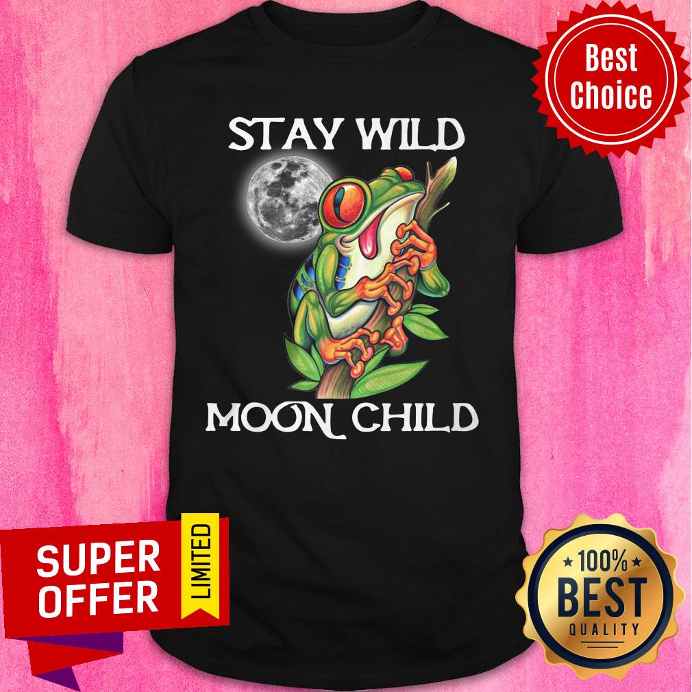 Stay Wild Moon Child Frog Shirt