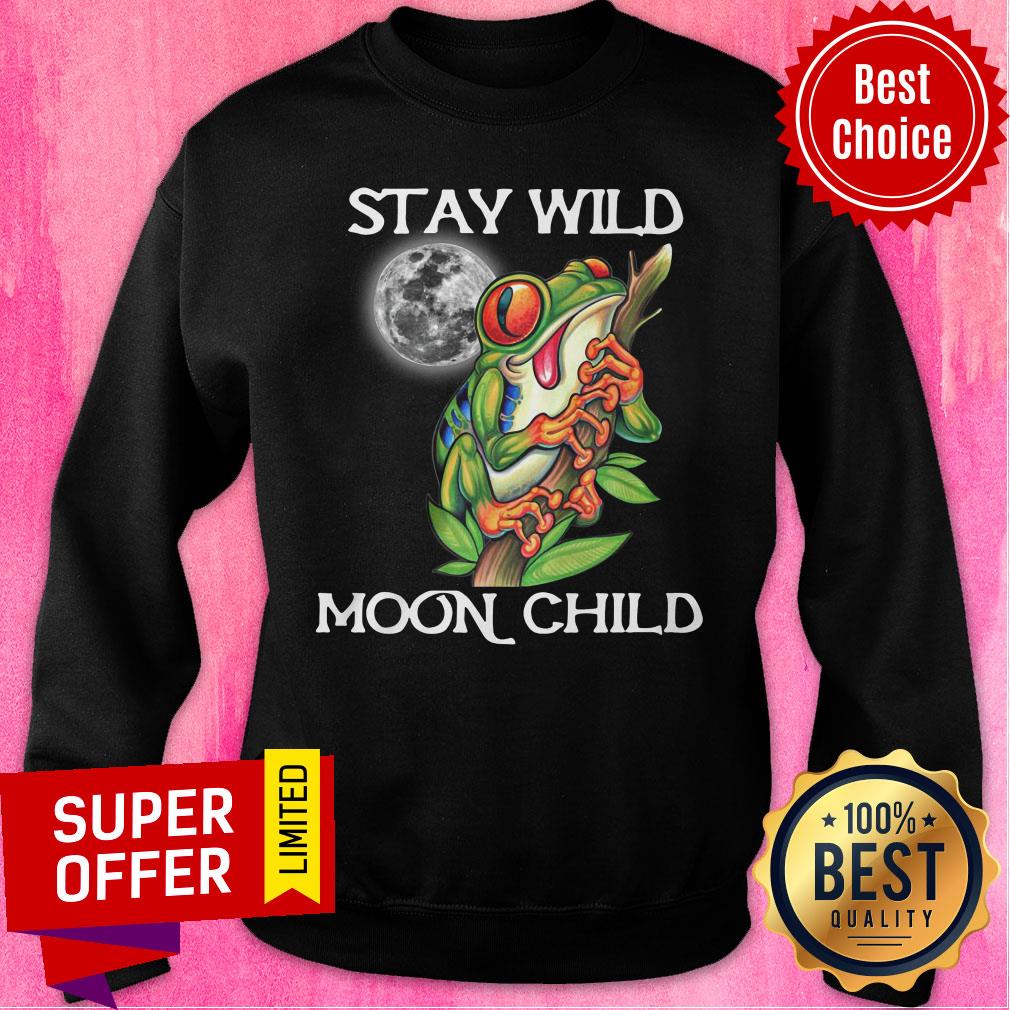 Stay Wild Moon Child Frog Shirt - Image 5