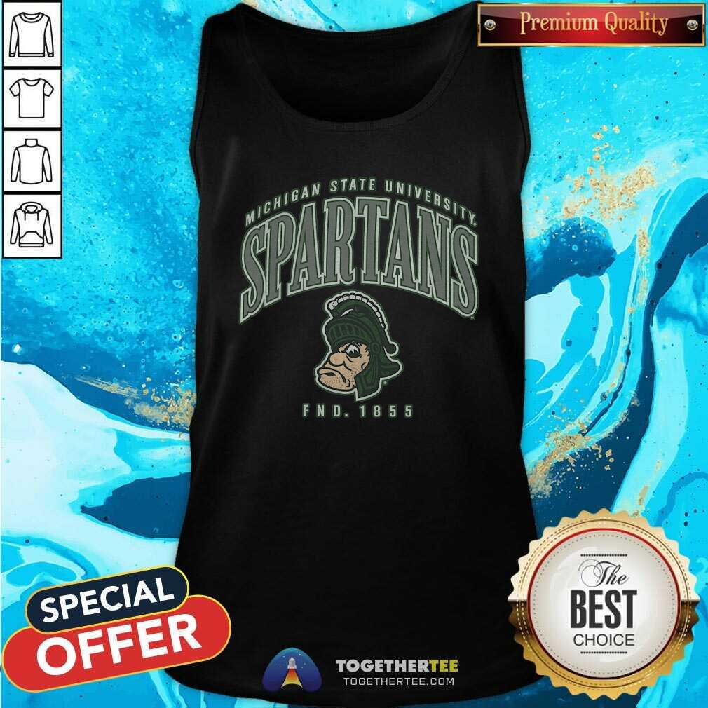 Official Michigan State Spartans Double Header Franklin T-Shirt - Image 5