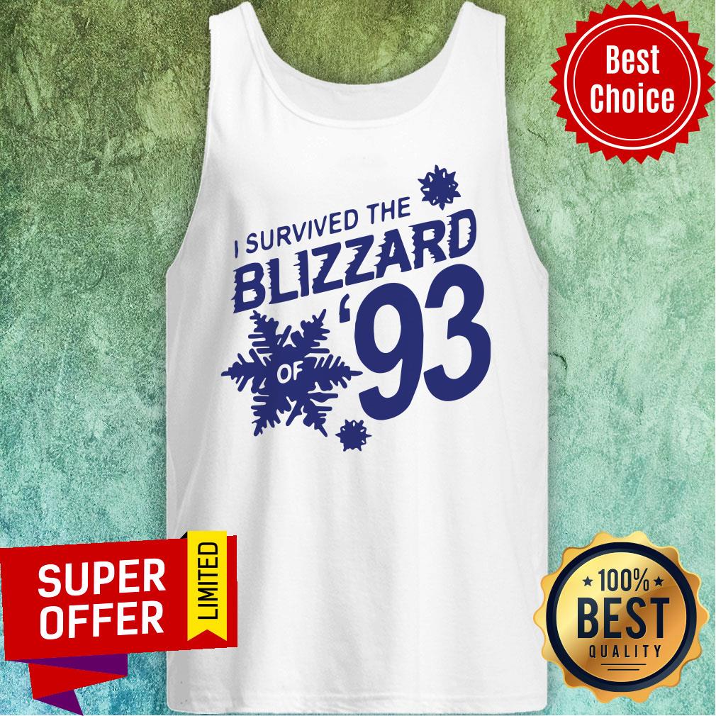 Premium I Survived The Blizzard Of 93 Shirt - Image 4